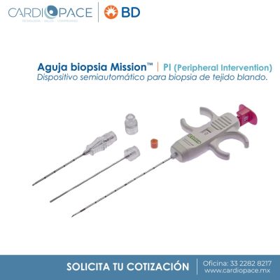 Mission™ Aguja Para Biopsia De Tejido Blando 14 G X 10 Cm